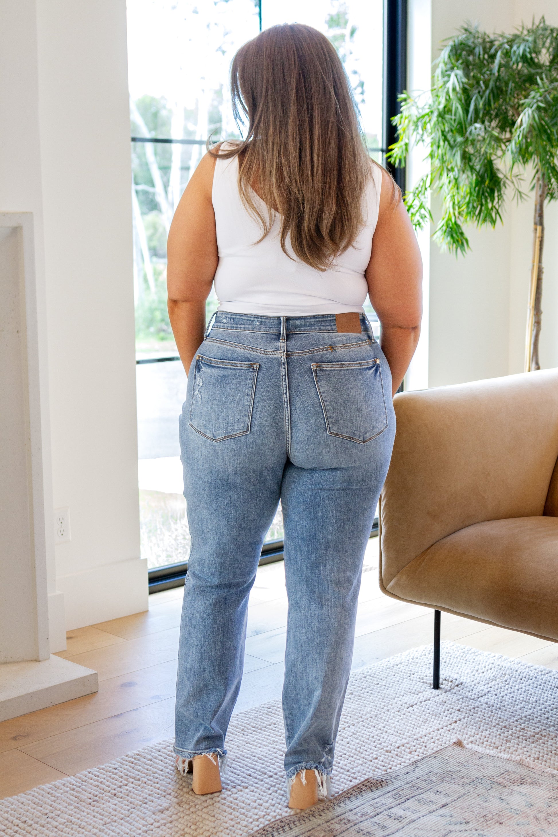 Judy Blue Quinn Mid Rise Cell Phone Pocket Dad Jeans - Premium Womens -  Follower Of Faith Apparel 0/24, 1/25, 11/30, 13/31, 14W, 15/32, 16W, 18W, 20W, 22W, 24W, 3/26, 5/27, 7-26-2023, 7/28, 8-10-2023, 9/29, ASF8-24-2023, Ave Marketplace, Bottoms, Denim, flatrate, JB7-26-2023, JBAvailableNow, JBPF23, Judy Blue Shop our Christian T-Shirts & Apparel