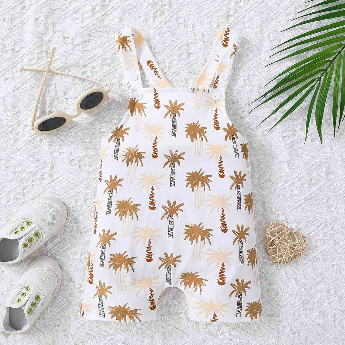 Kids Botanical Print Overalls - Premium Toddler Set -  Follower Of Faith Apparel Baby, Baby outfit, Baby overalls, M.Q, Palm trees outfit, Ship From Overseas Shop our Christian T-Shirts & Apparel