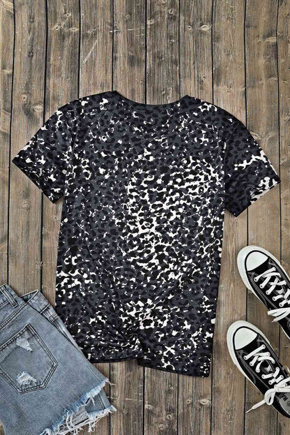 LET ME TELL YOU ABOUT MY JESUS Leopard Ladies Short Sleeve Tee - Premium Ladies Short Sleeve T-Shirt -  Follower Of Faith Apparel Animal print, Animal print Christian t shirts, Animal print Christian tees, ladies Short sleeve, ladies Short Sleeve t shirt, ladies Short Sleeve tee, ladies short sleeve tees, Leopard, Leopard print, leopard print Christian Tee, Leopard tee, Let me tell you about my jesus, Ship From Overseas, SYNZ Shop our Christian T-Shirts & Apparel