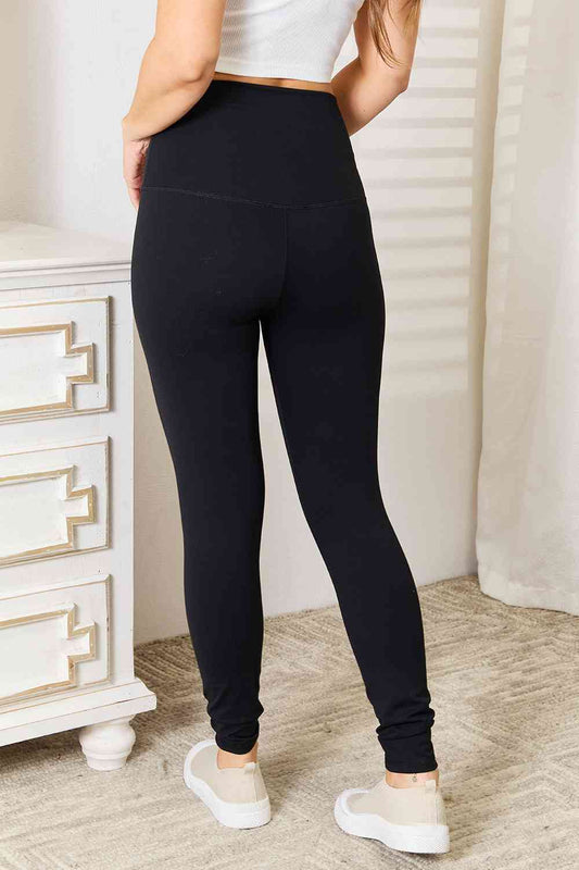 Ladies Basic Bae Ultra Soft High Waist Sports Leggings - Premium  -  Follower Of Faith Apparel Basic Bae, Ship from USA Shop our Christian T-Shirts & Apparel