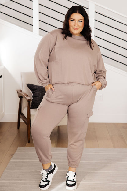 Lounge A Lot Cargo Sweatpants in Mocha - Premium Womens -  Follower Of Faith Apparel 10-10-2023, 1XL, 1XL23, 2XL, 2XL23, 3XL, 3XL23, ASF11-7-2023, ASFWINTER23, Ave Marketplace, Bottoms, Indoor, Jayci, Joggers, ladies bottoms, Large, Lifestyle, Medium, Sarah, Sets, Small, Wasabi + Mint, winter23 Shop our Christian T-Shirts & Apparel