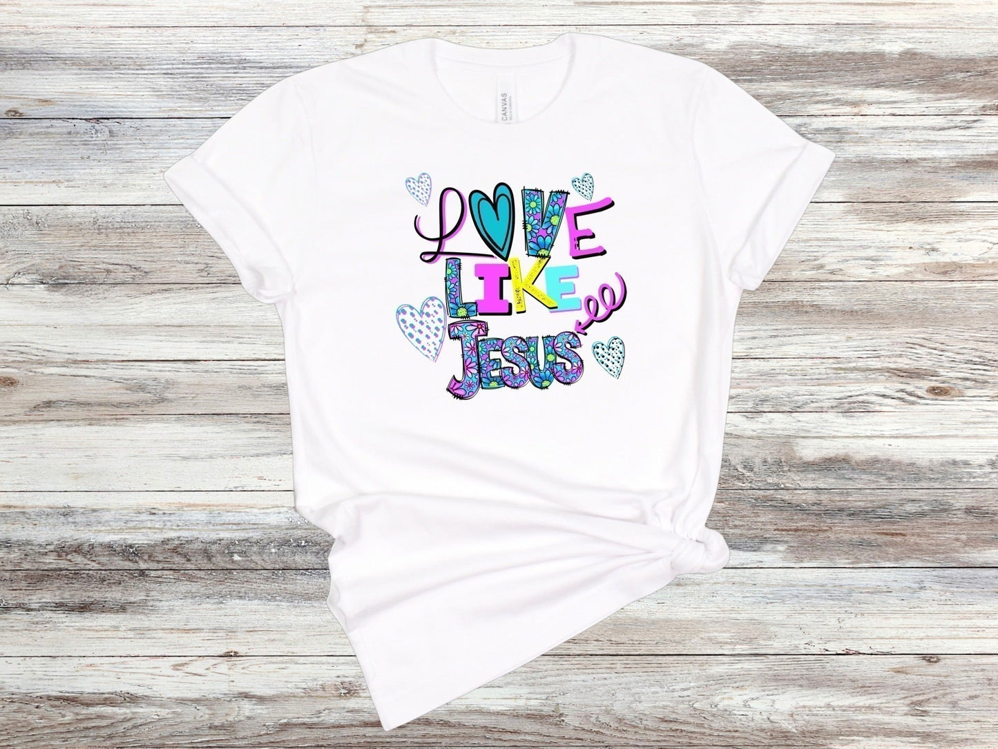 Love Like Jesus Youth Short Sleeve Tee - Premium Kids clothes -  Follower Of Faith ApparelBack-to-School, Christian apparel for youth kids, Christian t shirts for kids, Christian t shirts for youth, colorful youth fun Christian tee, Cotton, Jesus youth t shirts, Kids, Kids' Clothing, popular youth Christian t shirts, Regular fit, T-shirts, youth, youth love like Jesus t shirt, Youth tee Shop our Christian T-Shirts & Apparel