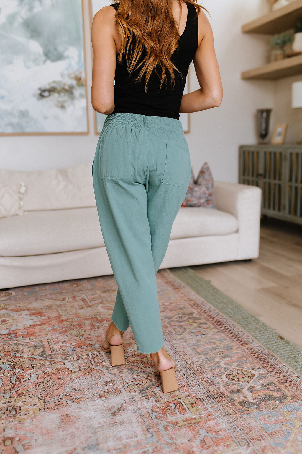 Love Me Dearly High Waisted Pants in Jade - Premium Womens -  Follower Of Faith Apparel 1XL, 2XL, 3XL, 3XL23, 6-20-2023, ASF7-27-2023, ASFWINTER23, Ave Marketplace, Bottoms, Cotton Bleu, FD2-9-2024, H1-18-2024, L23, Large, M23, Medium, Pants, S23, Small, winter23, XL, XL23 Shop our Christian T-Shirts & Apparel