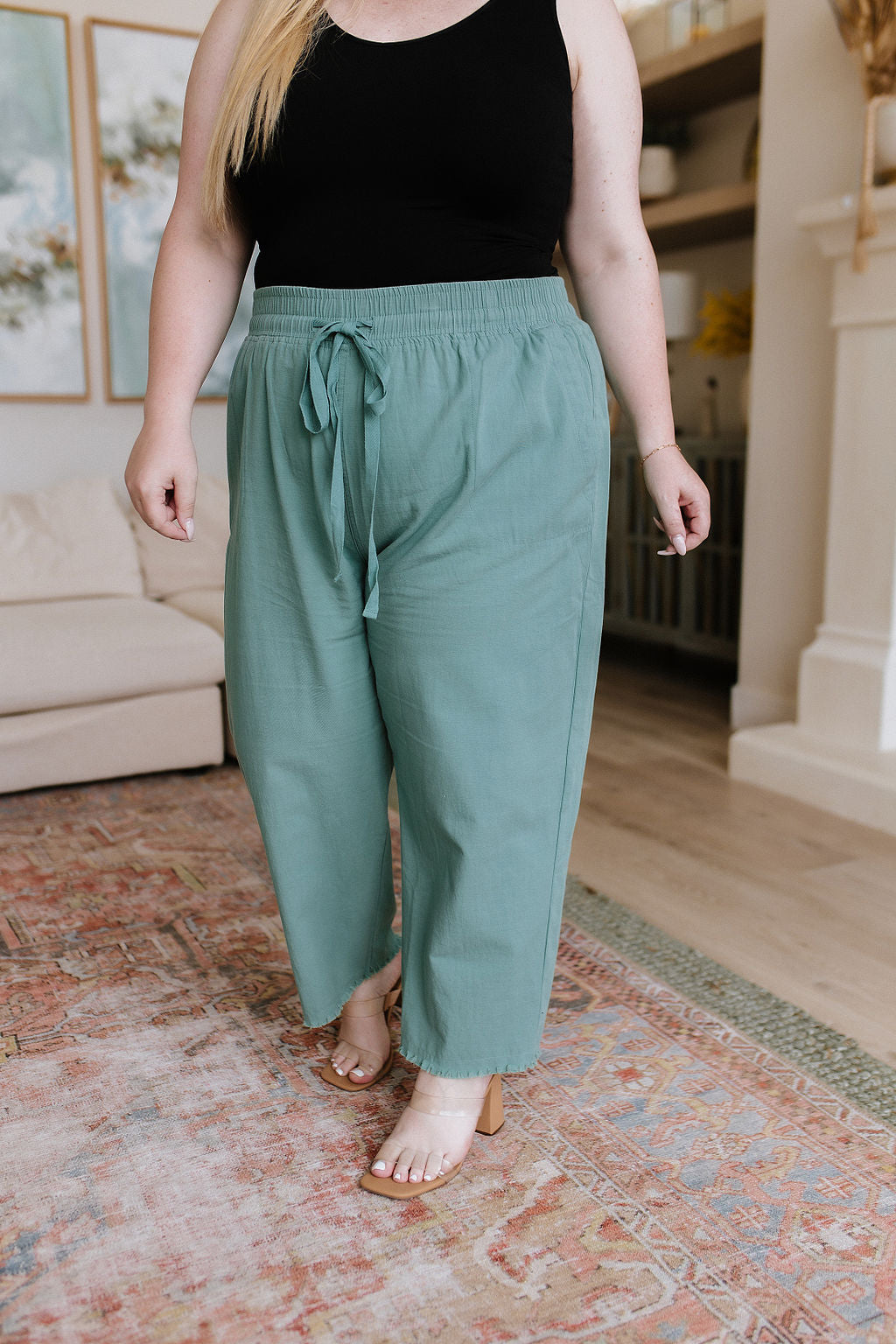 Love Me Dearly High Waisted Pants in Jade - Premium Womens -  Follower Of Faith Apparel 1XL, 2XL, 3XL, 3XL23, 6-20-2023, ASF7-27-2023, ASFWINTER23, Ave Marketplace, Bottoms, Cotton Bleu, FD2-9-2024, H1-18-2024, L23, Large, M23, Medium, Pants, S23, Small, winter23, XL, XL23 Shop our Christian T-Shirts & Apparel