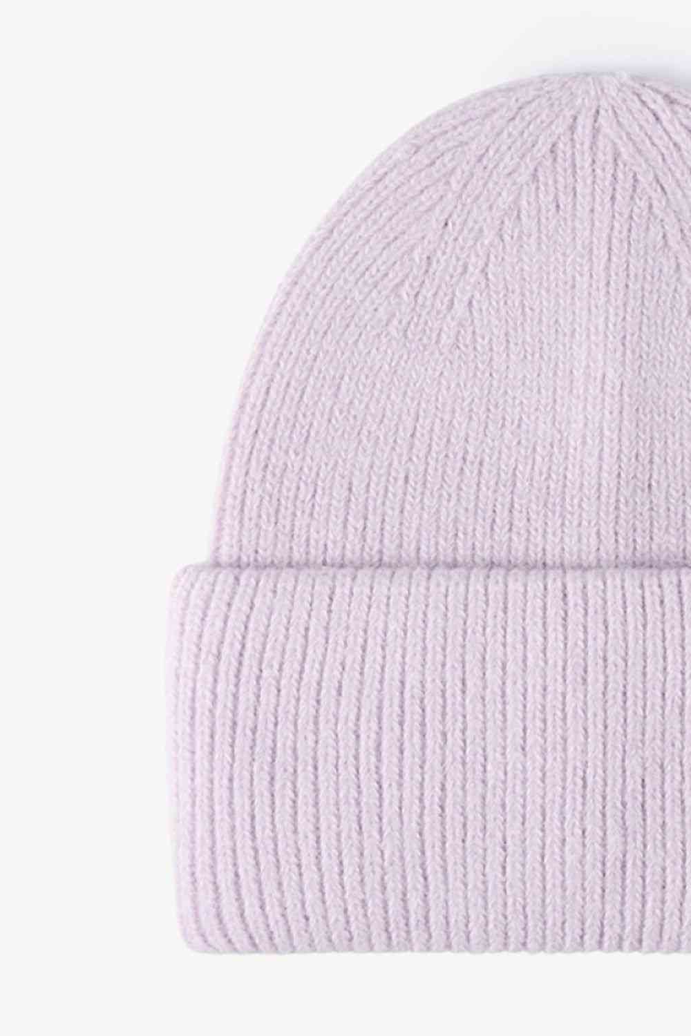 M Rib-Knit Cuff Beanie - Premium  -  Follower Of Faith Apparel Beanie, Beanie with M, Hat beanie, M Beanie, Ribbed beanie, Ship From Overseas, Solid pattern beanie, WS Shop our Christian T-Shirts & Apparel