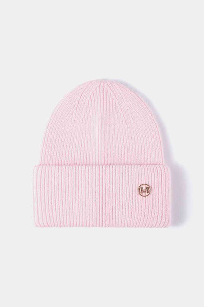 M Rib-Knit Cuff Beanie - Premium  -  Follower Of Faith Apparel Beanie, Beanie with M, Hat beanie, M Beanie, Ribbed beanie, Ship From Overseas, Solid pattern beanie, WS Shop our Christian T-Shirts & Apparel