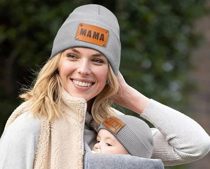 MAMA Warm Winter Knit Beanie - Premium Hat -  Follower Of Faith Apparel Beanie, Beanie with design, Button ribbed beanie, Hat beanie, Mama Beanie, Popular beanie, Ship From Overseas, Y.S Shop our Christian T-Shirts & Apparel