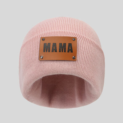 MAMA Warm Winter Knit Beanie - Premium Hat -  Follower Of Faith Apparel Beanie, Beanie with design, Button ribbed beanie, Hat beanie, Mama Beanie, Popular beanie, Ship From Overseas, Y.S Shop our Christian T-Shirts & Apparel