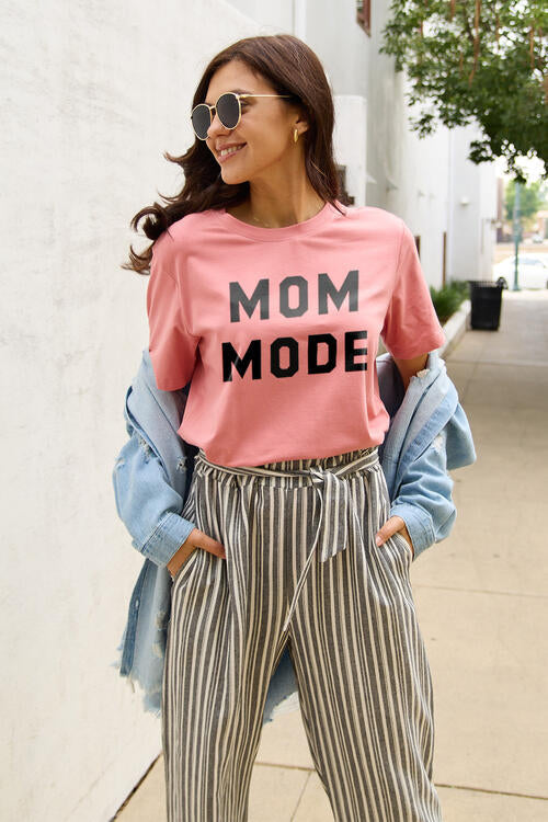 MOM MODE Ladies T-Shirt - Follower Of Faith Apparel