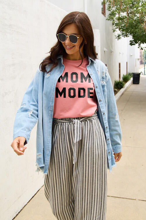 MOM MODE Ladies T-Shirt - Follower Of Faith Apparel