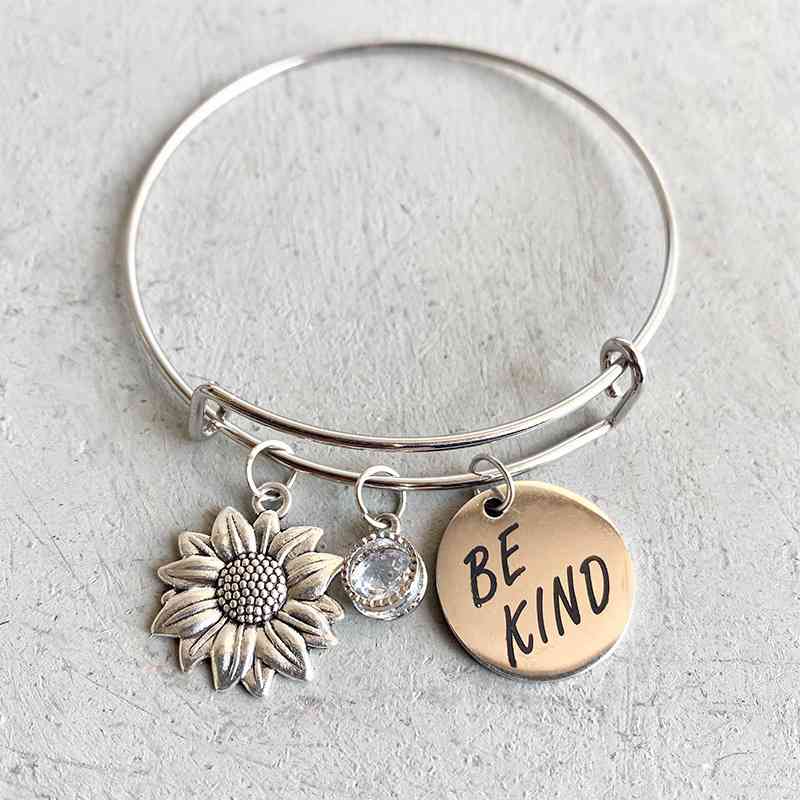 Multi-Charm Alloy Bracelet - Premium bracelet -  Follower Of Faith Apparel alloy bracelet, feather bracelet, H.Y&F.J, multi-charm bracelet, Ship From Overseas Shop our Christian T-Shirts & Apparel