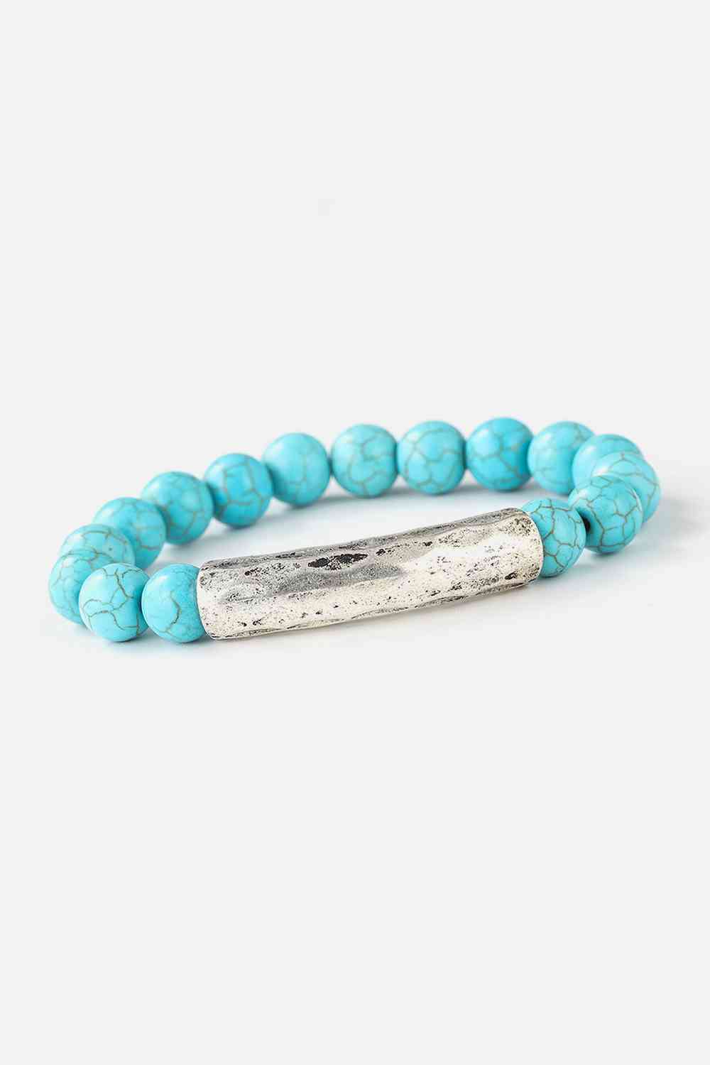 Natural Stone Beaded Bracelet - Premium bracelet -  Follower Of Faith Apparel Accessories, Christian bracelet, jewelry, natural stone beaded bracelet, Ship From Overseas, stone bead bracelet, Y.Q@Jew Shop our Christian T-Shirts & Apparel