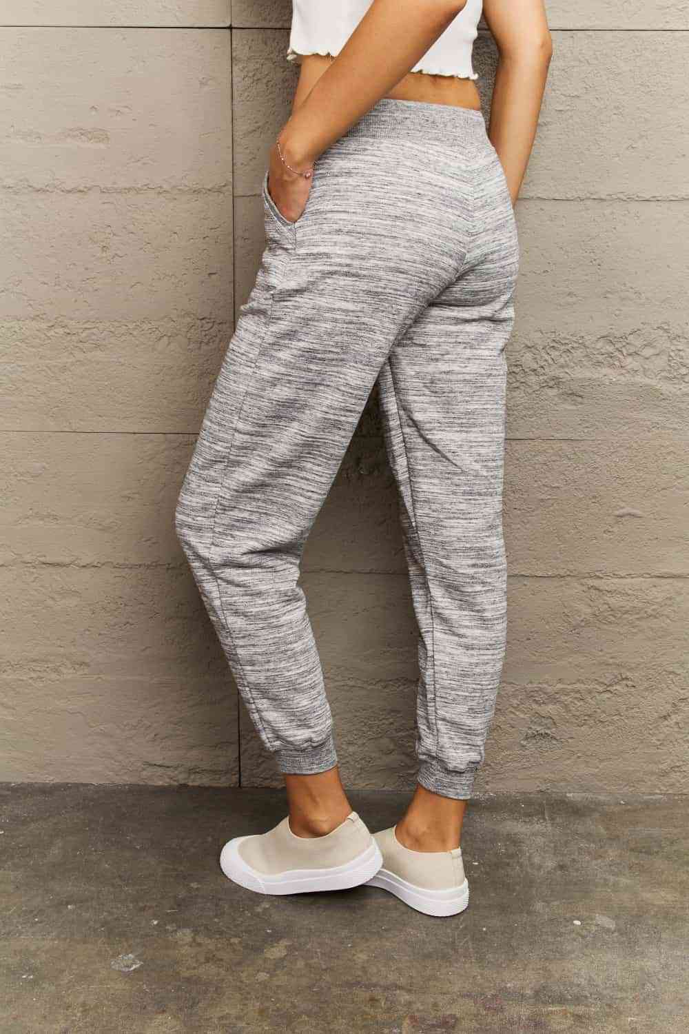 Ninexis Full Size Tie Waist Long Sweatpants - Premium Joggers -  Follower Of Faith Apparel joggers, ladies bottoms, ladies joggers, Ninexis, ninexis joggers long length, Ship From Overseas, stylish sweatpants, sweatpants for ladies Shop our Christian T-Shirts & Apparel