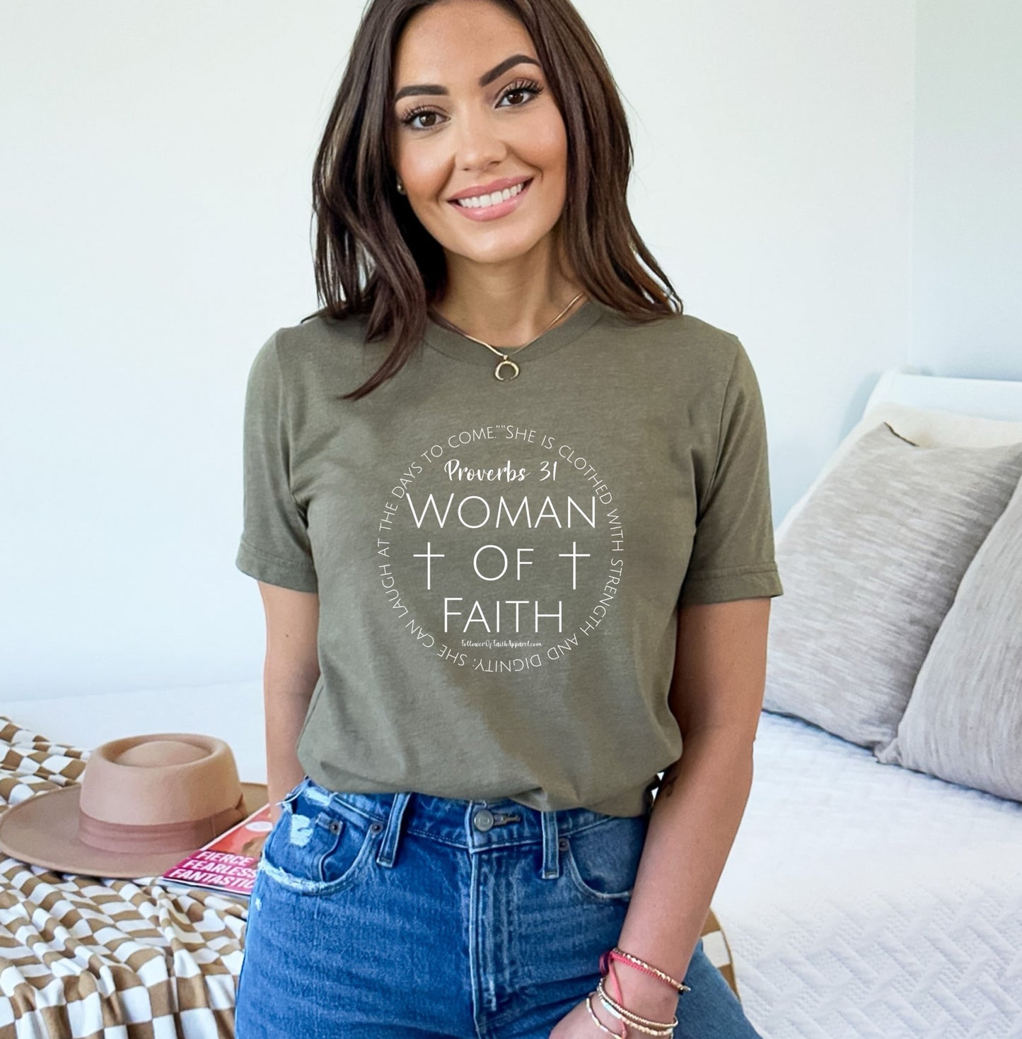 Proverbs 31 Woman Of Faith T-Shirt - Follower Of Faith Apparel