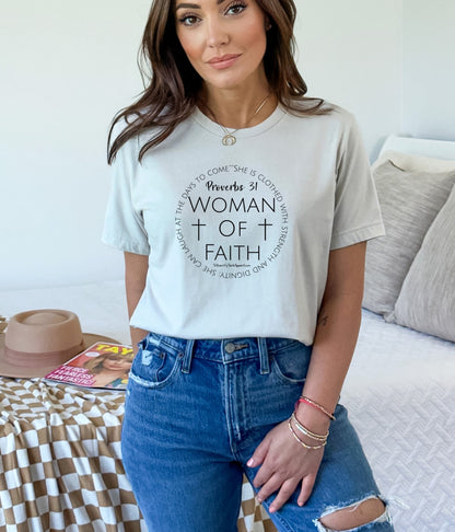 Proverbs 31 Woman Of Faith T-Shirt - Follower Of Faith Apparel