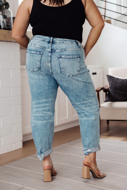 Risen My Way Boyfriend Jeans - Premium Womens -  Follower Of Faith Apparel #1, #3, #5, 10-12-2023, 11, 13, 15, 1XL, 1XL23, 2XL, 3XL, 3XL23, 7, 9, ASF11-10-2023, ASF11-9-2023, ASFWINTER23, Ave Marketplace, Bottoms, D23, Denim, Final Few Friday, flatrate, Indoor, Jayci, Jeans, Lifestyle, Risen, Risen Jeans, Sarah, winter23 Shop our Christian T-Shirts & Apparel