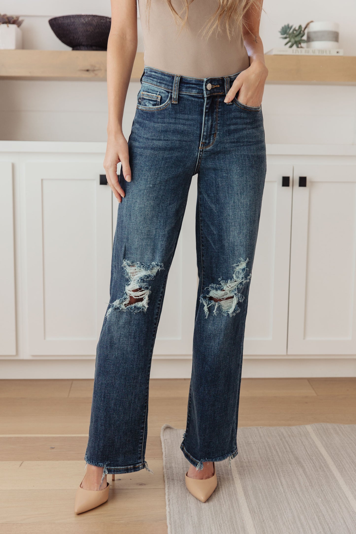 Rose High Rise 90's Straight Jeans in Dark Wash - Premium Womens -  Follower Of Faith Apparel0/24, 1-18-2024, 1-2-2024, 1-26-2024, 1/25, 11-22-2023, 11/30, 12-12-2023, 12-14-2023, 12-15-2023, 12-7-2023, 13/31, 14W, 15/32, 16W, 18W, 2-1-2024, 2-2-2024, 2-6-2024, 2-8-2024, 2-9-2024, 20W, 22W, 24W, 3/26, 5/27, 7/28, 9/29, ASF1-9-2024, ASF12-21-2023, Bottoms, Denim, flatrate, JB1-17-2024, JB11-22-2023, JBAvailableNow, JBEVERGREEN, Judy Blue, Restocks, SB58 Shop our Christian T-Shirts & Apparel