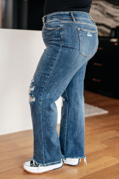 Rose High Rise 90's Straight Jeans in Dark Wash - Premium Womens -  Follower Of Faith Apparel0/24, 1-18-2024, 1-2-2024, 1-26-2024, 1/25, 11-22-2023, 11/30, 12-12-2023, 12-14-2023, 12-15-2023, 12-7-2023, 13/31, 14W, 15/32, 16W, 18W, 2-1-2024, 2-2-2024, 2-6-2024, 2-8-2024, 2-9-2024, 20W, 22W, 24W, 3/26, 5/27, 7/28, 9/29, ASF1-9-2024, ASF12-21-2023, Bottoms, Denim, flatrate, JB1-17-2024, JB11-22-2023, JBAvailableNow, JBEVERGREEN, Judy Blue, Restocks, SB58, X2-6-24 Shop our Christian T-Shirts & Apparel