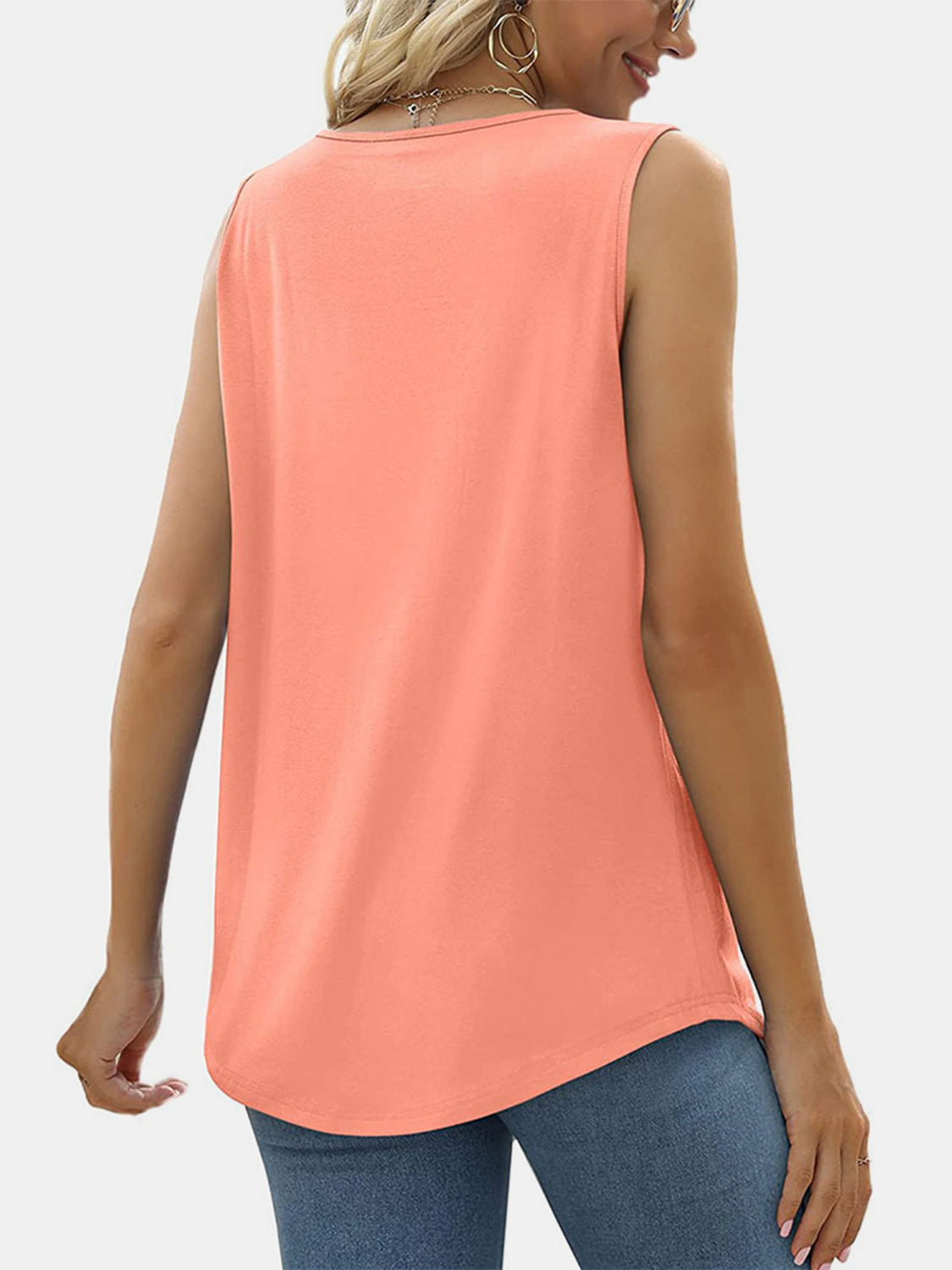 Ruched Square Neck Tank Top (several colors) - Premium Ladies Tank Top -  Follower Of Faith Apparel GZYD, Ladies summer tank tops, ladies tank top, Ladies Tank Tops, new arrival, new arrivals, Sale, Ship From Overseas, Square neck, summer tank tops, Tank Tops, womens apparel, Womens summer tops, Womens tank top, Womens top, Women’s tank top Shop our Christian T-Shirts & Apparel