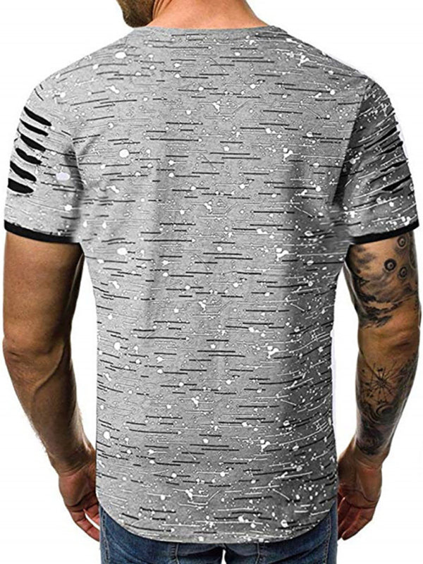 Rugged Distressed Men's T-Shirts - Premium Men's T-Shirt -  Follower Of Faith Apparel distressed tee for men, Men's Short Sleeve T Shirt, Men's Short Sleeve Tee, new arrival, Rugged Shop our Christian T-Shirts & Apparel