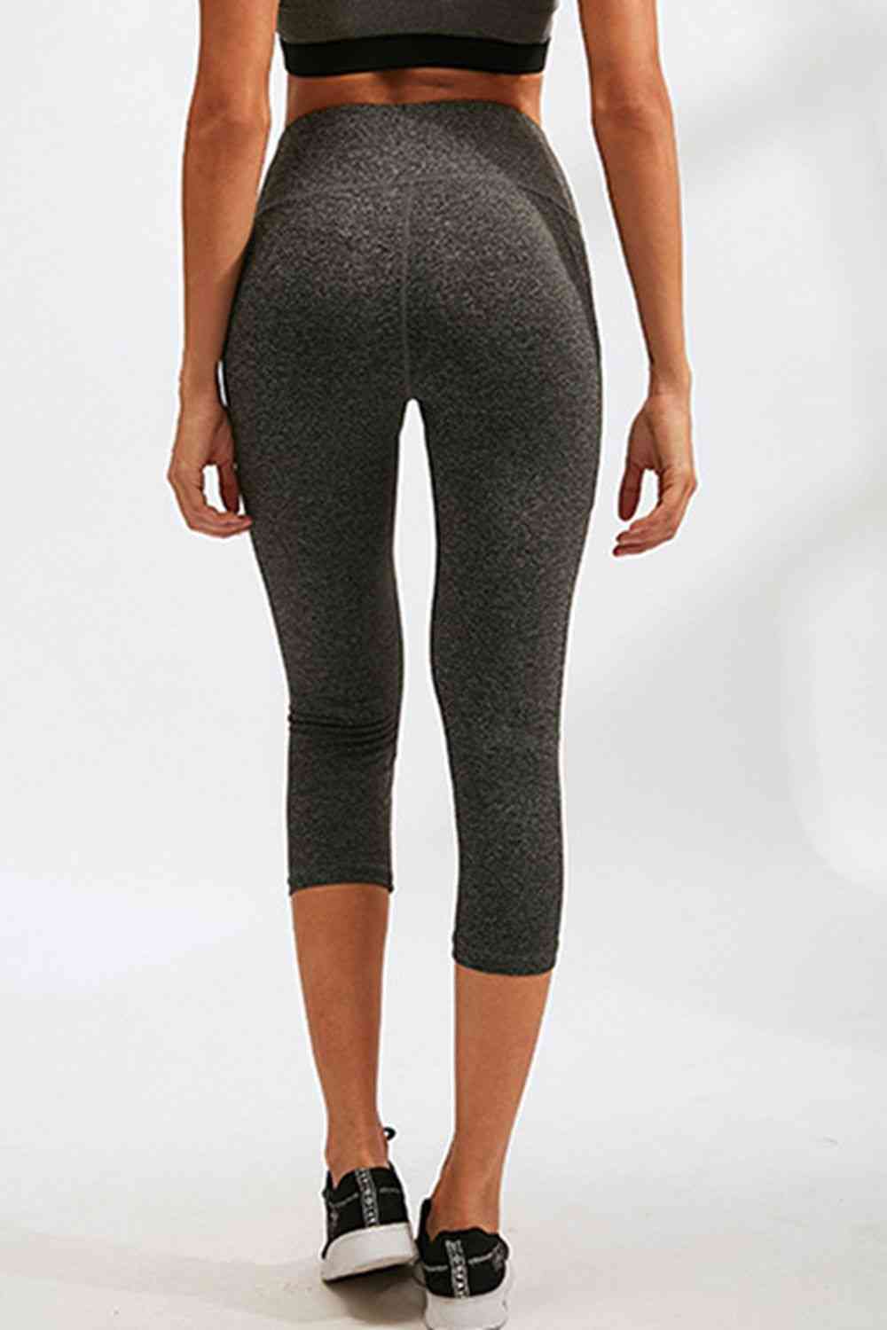 Slim Fit Wide Waistband Active Leggings with Pockets - Premium Leggings -  Follower Of Faith Apparel Active wear, leggings, mom leggings, pocket leggings, Ship From Overseas, workout gear, Workout wear, Y.D Shop our Christian T-Shirts & Apparel