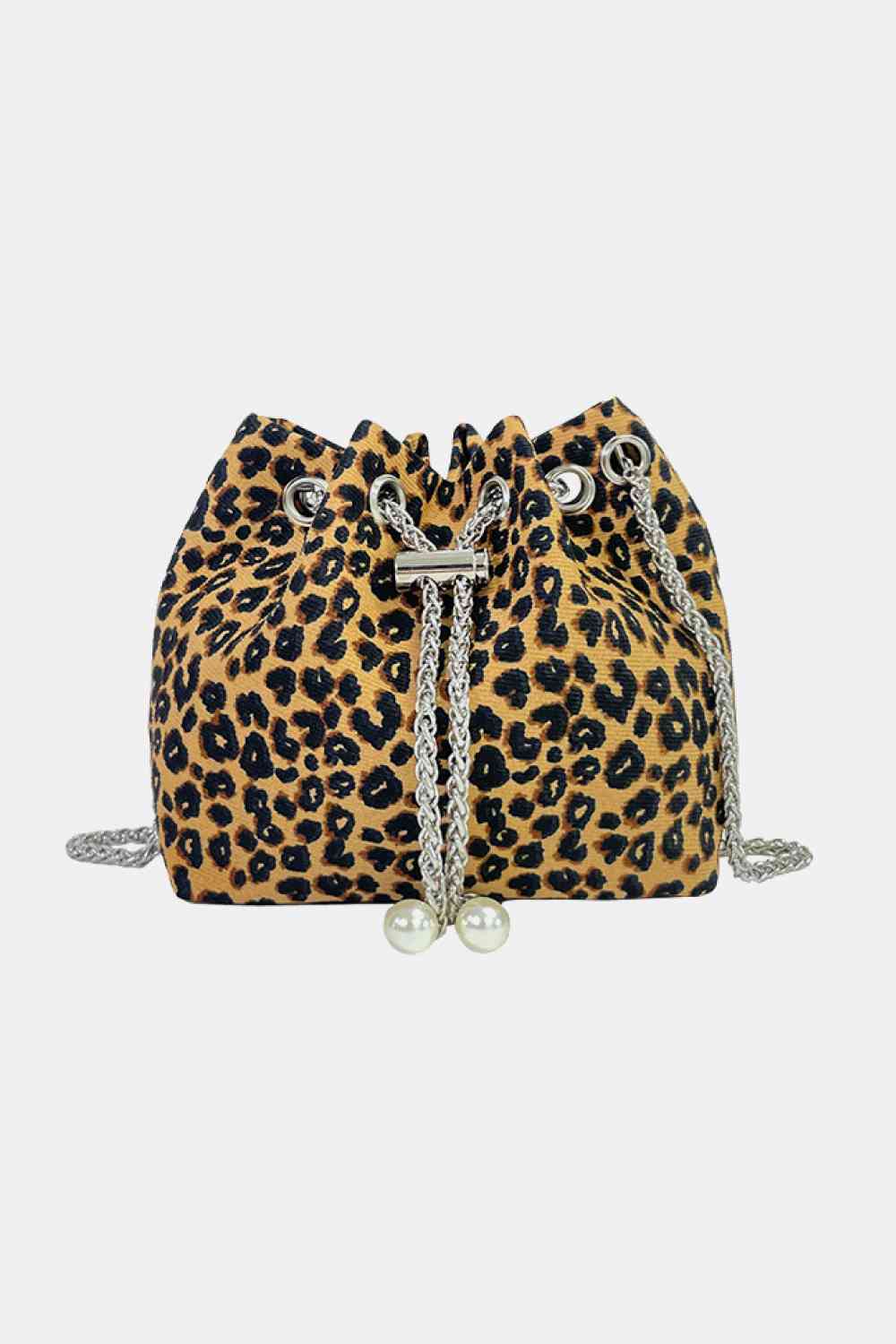 Small Animal Print Nylon Bucket Bag - Premium Bag -  Follower Of Faith Apparel Bags, Cow print bag, Leopard bag, Ship From Overseas, Small bag, Travel bag, W.B Shop our Christian T-Shirts & Apparel