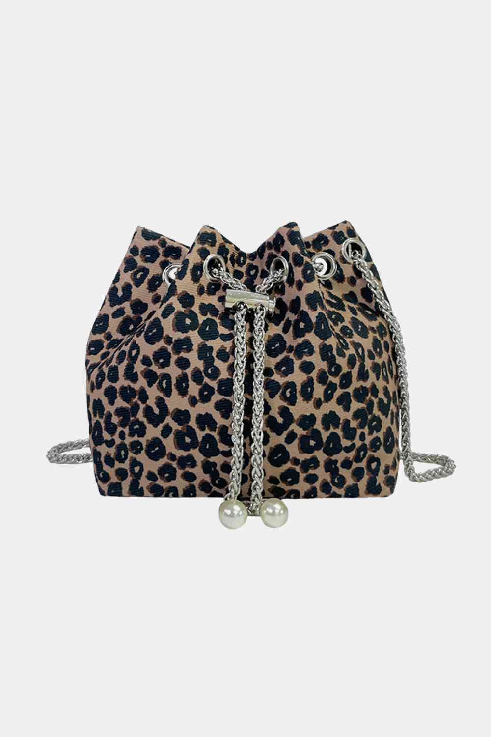 Small Animal Print Nylon Bucket Bag - Premium Bag -  Follower Of Faith Apparel Bags, Cow print bag, Leopard bag, Ship From Overseas, Small bag, Travel bag, W.B Shop our Christian T-Shirts & Apparel