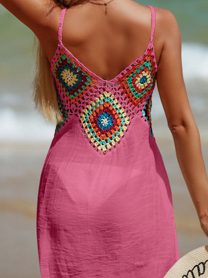 Spaghetti Strap Crochet Top Ladies Cover-Up Dress (several colors) - Premium Ladies Coverup -  Follower Of Faith Apparel Beach cover up for women, Boho swim suit cover up, C@Y, Crochet top boho Cover up, new arrival, new arrivals, Sale, Ship From Overseas, Stylish beach cover up, Summertime cover up for women, Swimsuit cover up, Womens cover up, Womens swimsuit cover up dress Shop our Christian T-Shirts & Apparel