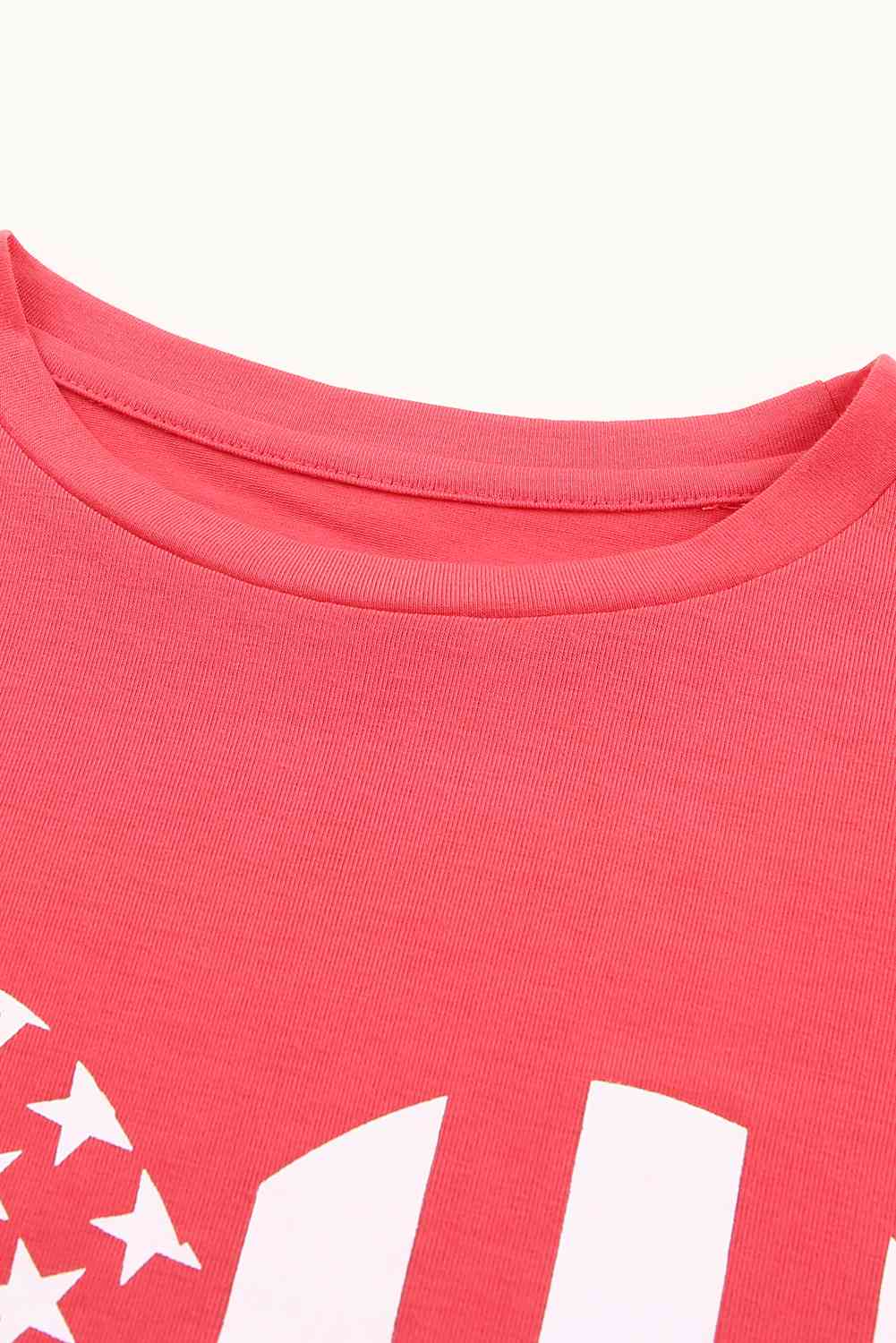 Stars and Stripes Ladies T-Shirt - Follower Of Faith Apparel