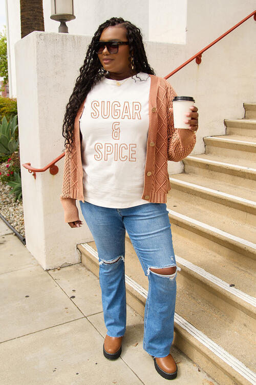 Sugar & Spice Ladies T-Shirt - Follower Of Faith Apparel