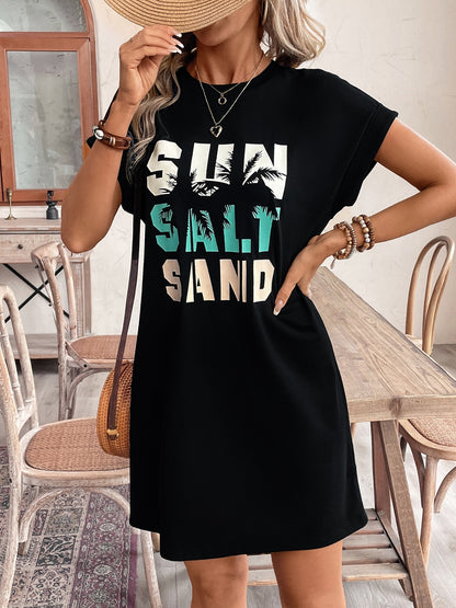 Sun Salt Sand Palm Cover Up Dress - Premium Ladies Coverup -  Follower Of Faith Apparel beach apparel, Beach cover up for women, Beach vacation clothing, beach vibes, Beach wear, Ladies summer clothing, new arrival, new arrivals, Sale, Ship From Overseas, Summer cover up, Sun salt sand cover up dress, Womens cover up, Womens Summer cover up, Women’s beach wear, Z@Q Shop our Christian T-Shirts & Apparel