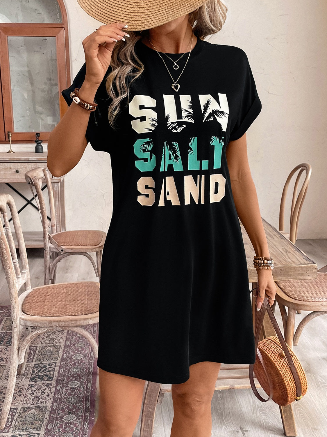 Sun Salt Sand Palm Cover Up Dress - Premium Ladies Coverup -  Follower Of Faith Apparel beach apparel, Beach cover up for women, Beach vacation clothing, beach vibes, Beach wear, Ladies summer clothing, new arrival, new arrivals, Sale, Ship From Overseas, Summer cover up, Sun salt sand cover up dress, Womens cover up, Womens Summer cover up, Women’s beach wear, Z@Q Shop our Christian T-Shirts & Apparel