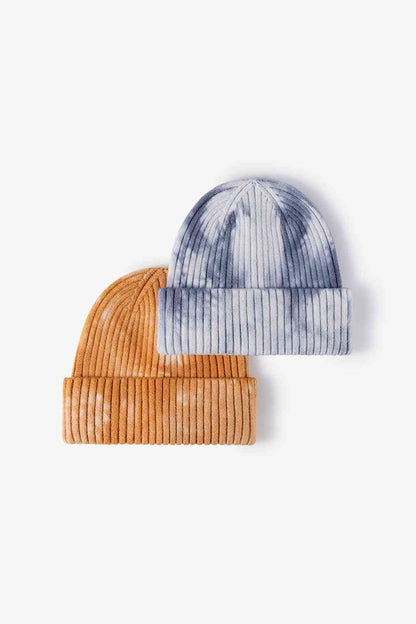 Tie-Dye Ribbed Cuffed Beanie - Premium  -  Follower Of Faith Apparel Beanie, Black tie dye beanie, Ribbed beanie, Ship From Overseas, Tie dye Beanie, WS Shop our Christian T-Shirts & Apparel