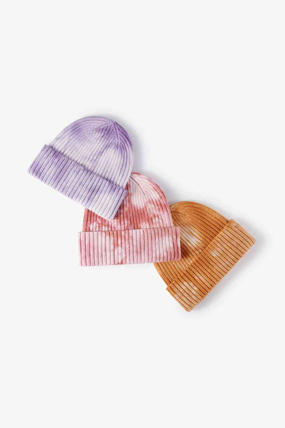 Tie-Dye Ribbed Cuffed Beanie - Premium  -  Follower Of Faith Apparel Beanie, Black tie dye beanie, Ribbed beanie, Ship From Overseas, Tie dye Beanie, WS Shop our Christian T-Shirts & Apparel