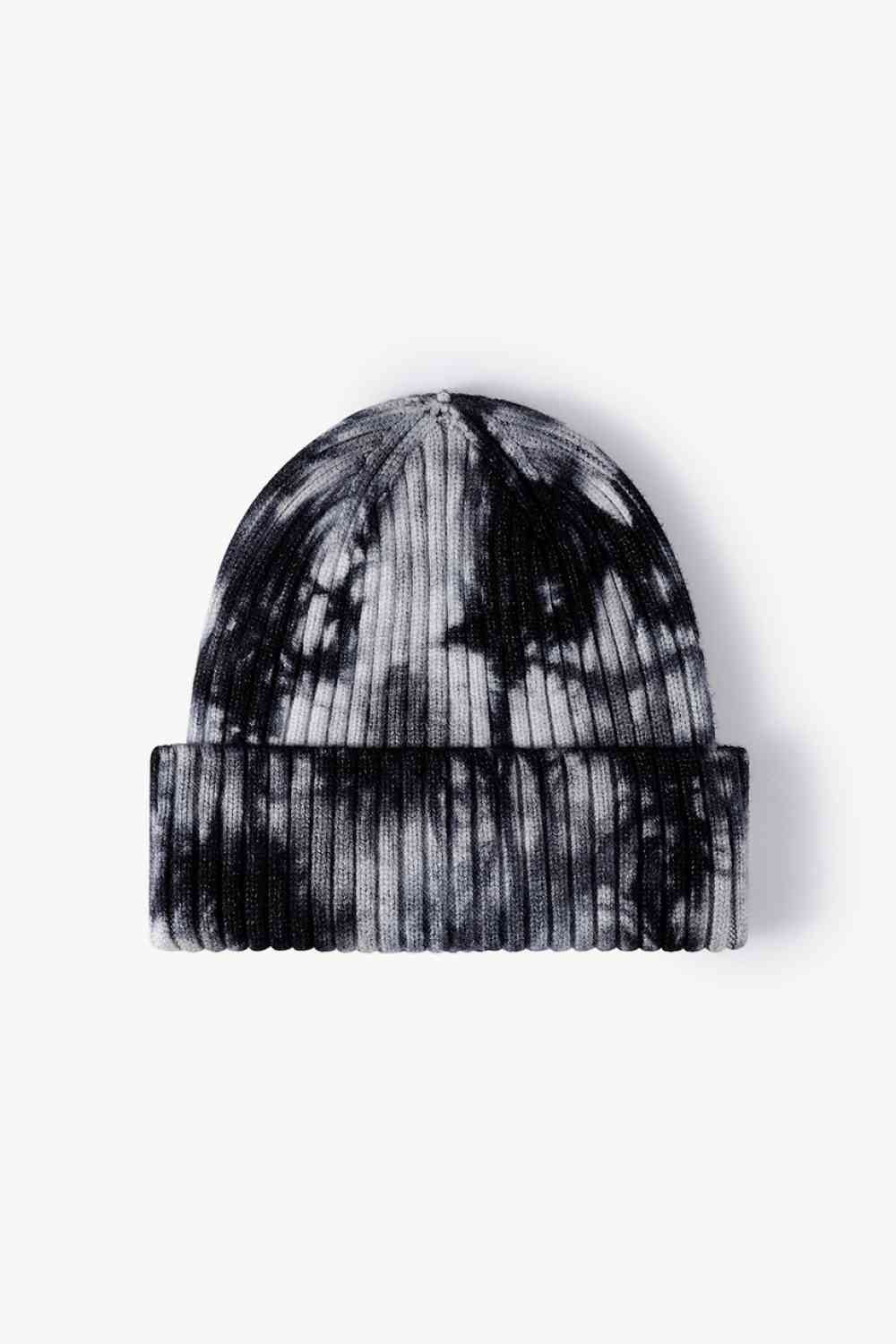 Tie-Dye Ribbed Cuffed Beanie - Premium  -  Follower Of Faith Apparel Beanie, Black tie dye beanie, Ribbed beanie, Ship From Overseas, Tie dye Beanie, WS Shop our Christian T-Shirts & Apparel