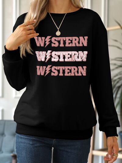 WESTERN Ladies Sweatshirt - Follower Of Faith Apparel