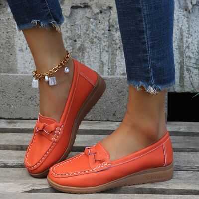 Weave Wedge Heeled Loafers (several colors) - Follower Of Faith Apparel