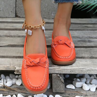 Weave Wedge Heeled Loafers (several colors) - Follower Of Faith Apparel