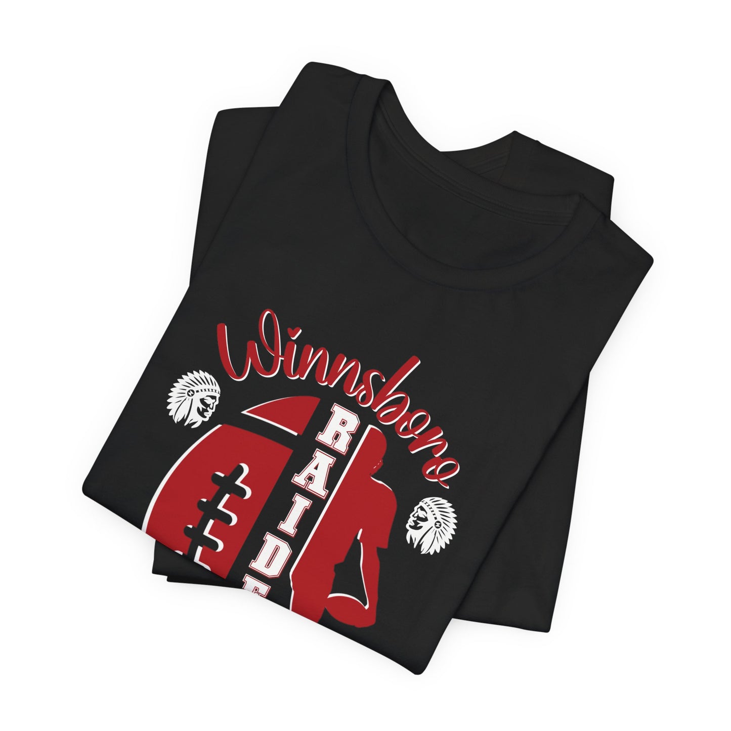 Winnsboro Raiders Football T-Shirt T-Shirt Follower Of Faith Apparel