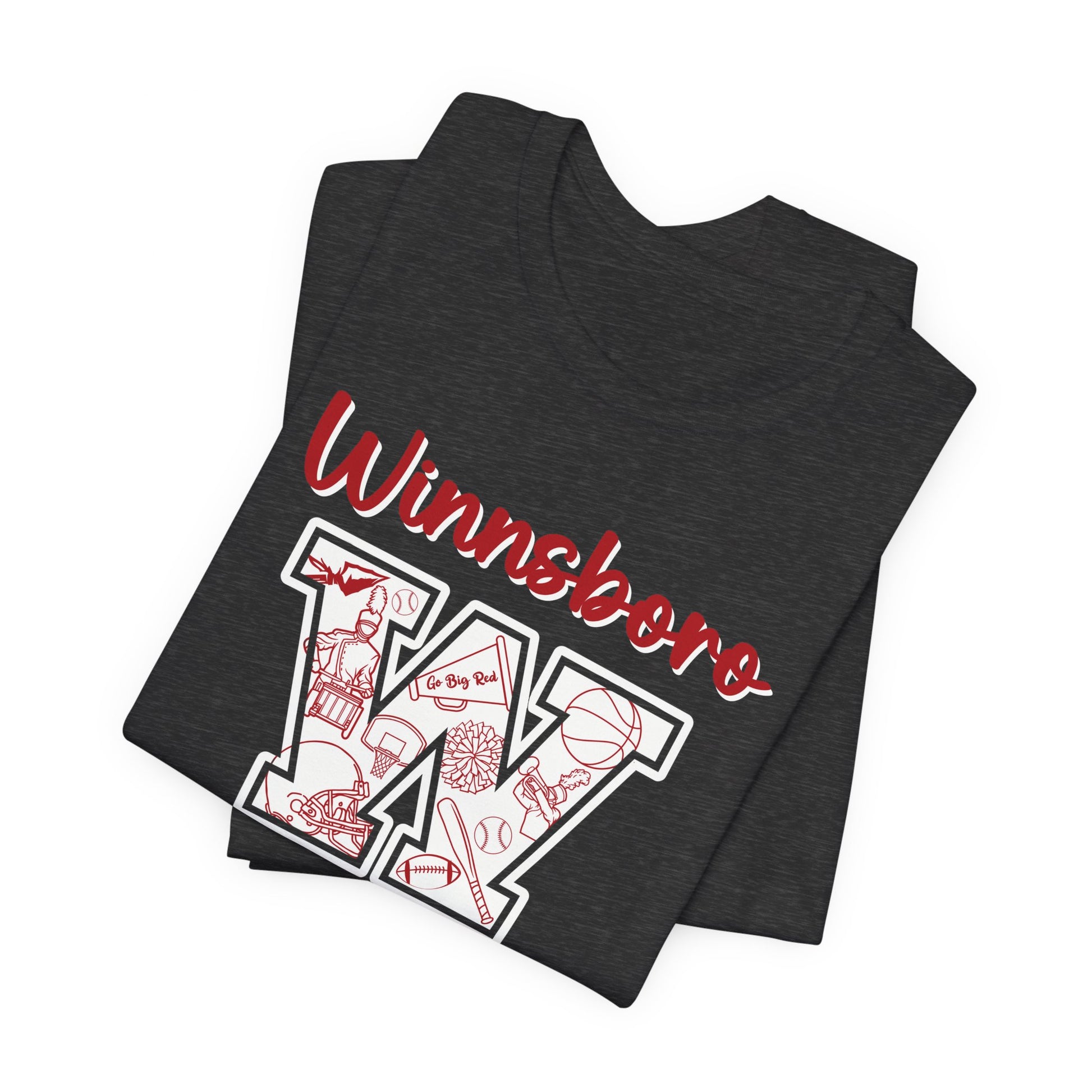 Winnsboro Red Raiders All Sports T-Shirt T-Shirt Follower Of Faith Apparel