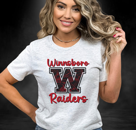 Winnsboro Red Raiders All Sports T-Shirt T-Shirt Follower Of Faith Apparel