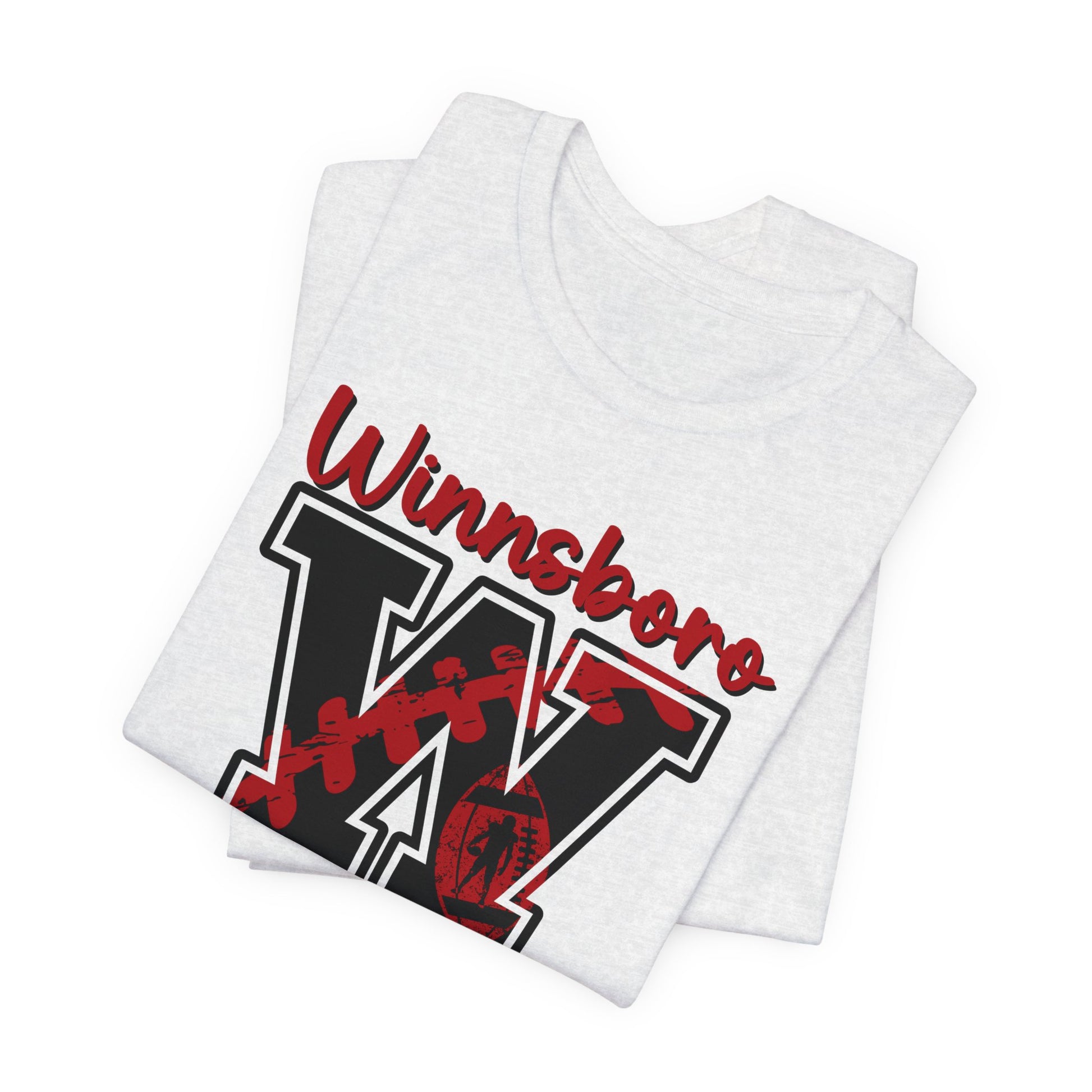 Winnsboro Red Raiders Football T-Shirt - Premium T-Shirt -  Follower Of Faith Apparel Cotton, Crew neck, DTG, Football season, Football t shirts for parents, Hometown football tees, Ladies t shirt, Men's Clothing, Regular fit, T-shirts, TikTok, Unisex, Winnsboro red raider football, Winnsboro Texas, Women's Clothing, Women’s football clothing, Women’s football shirts Shop our Christian T-Shirts & Apparel