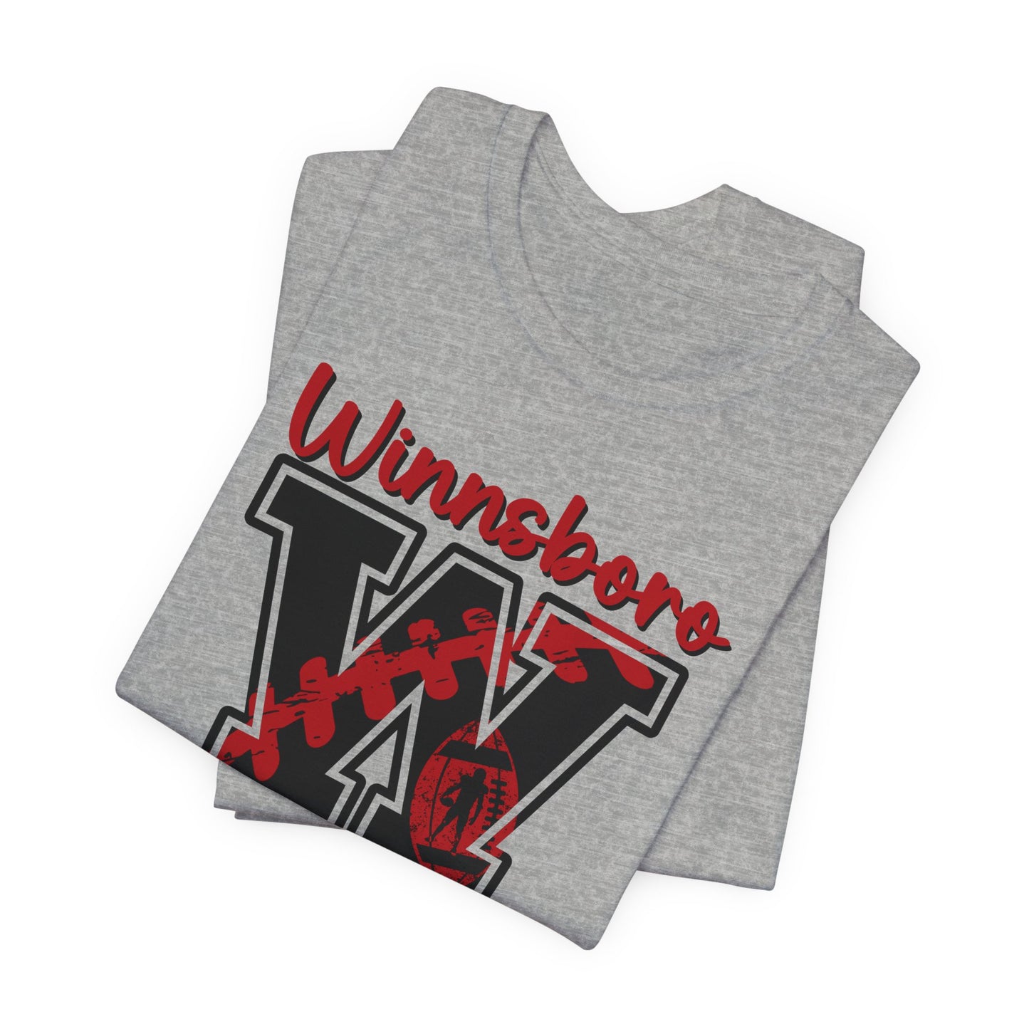 Winnsboro Red Raiders Football T-Shirt T-Shirt Follower Of Faith Apparel