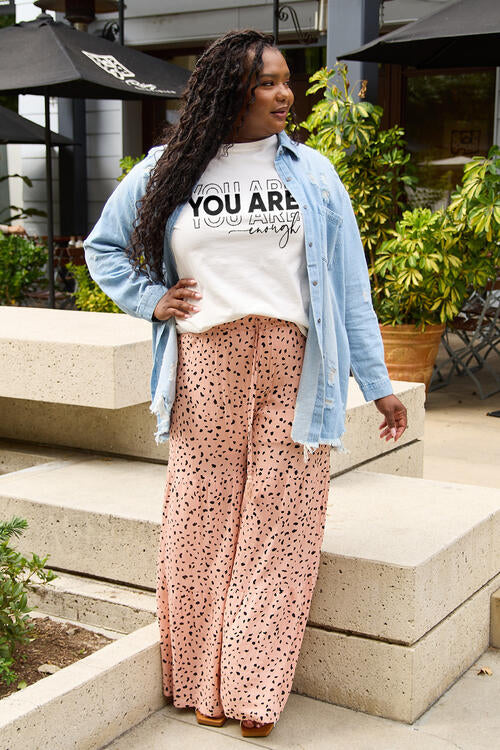 YOU ARE ENOUGH Ladies T-Shirt - Follower Of Faith Apparel