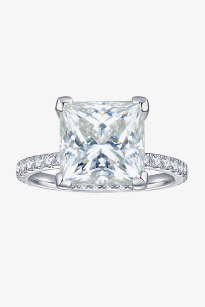 5.52 Carat Moissanite Side Stone Ring - Premium Ring -  Follower Of Faith Apparel Ship From Overseas, Shipping delay February 4 - February 21, Y.T Shop our Christian T-Shirts & Apparel