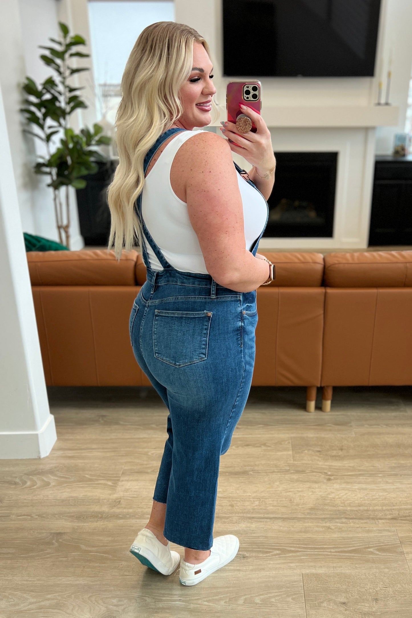 Judy Blue Priscilla High Rise Crop Wide Leg Denim Overall Jeans - Premium Overalls -  Follower Of Faith Apparel 1XL, 2-21-2024, 2XL, 3-7-2024, 3XL, 88676, Bottoms, Denim, JB Judy Blue, JB2-21-2024, JBAvailableNow, Judy Blue, Judy blue crop, Judy blue crop overalls, Judy blue overall jeans, Judy blue overalls, ladies overalls, Large, Medium, new, new arrival, new arrivals, Sale, Small, XL Shop our Christian T-Shirts & Apparel