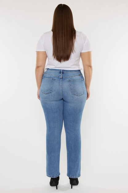 Kancan Cat's Whiskers High Waist Jeans - Premium Ladies jeans -  Follower Of Faith Apparel Fast delivery, fast shipping, Kancan, Kancan cat whiskers jeans, Kancan distressed jeans, Kancan high waisted, Kancan Jeans, Ship from USA Shop our Christian T-Shirts & Apparel