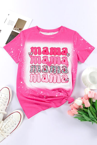 MAMA Bleached Ladies T-Shirt - Premium Ladies T-Shirt -  Follower Of Faith Apparel Mama apparel, Mama bleached tee, Mama tee, Mama tshirt, mothers day gift, Mothers day tshirt, new arrival, new arrivals, Sale, Ship From Overseas, SYNZ, Womens t shirt, Womens tee Shop our Christian T-Shirts & Apparel