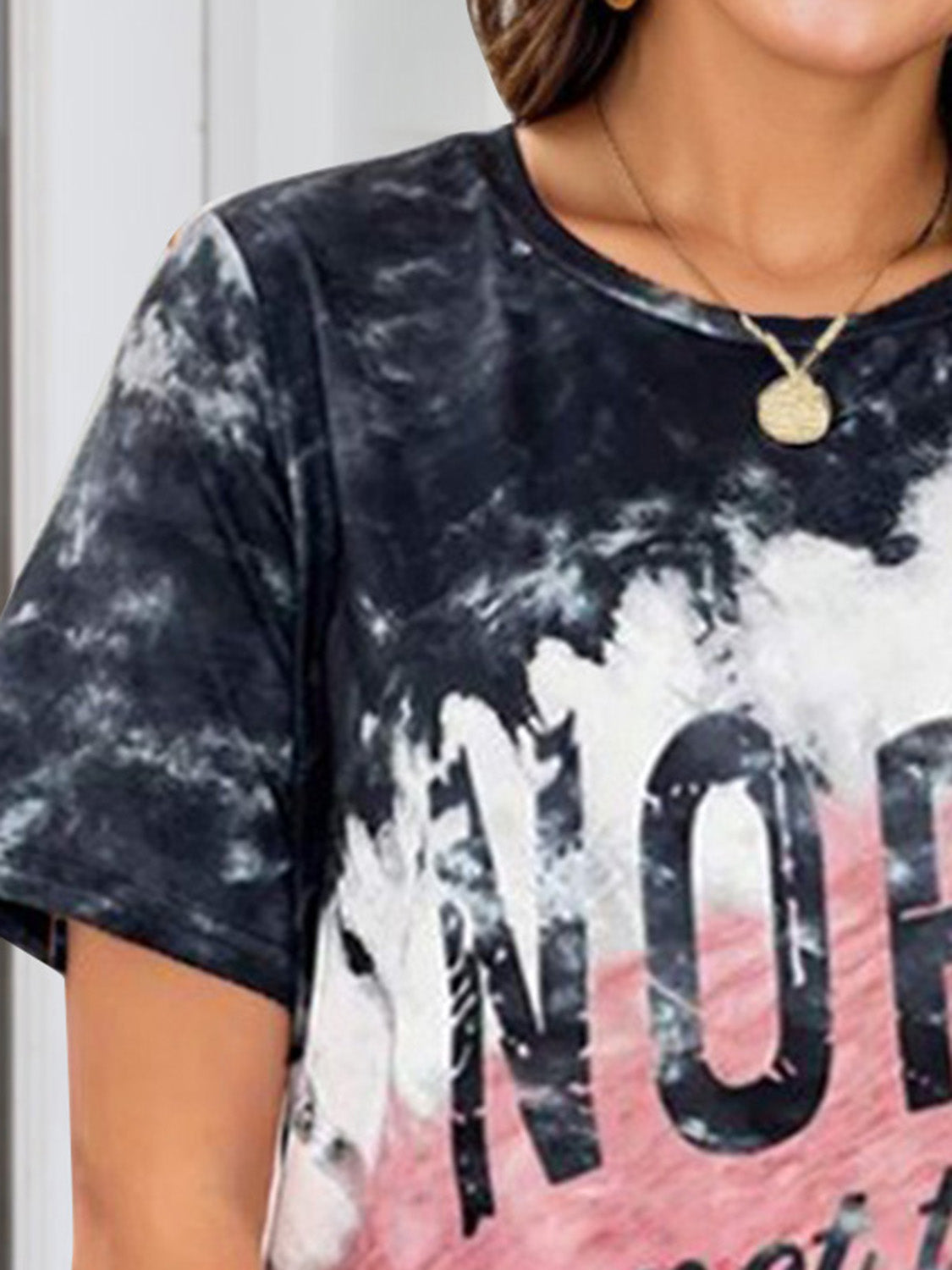 NOPE NOT TODAY Ladies T-Shirt - Premium Ladies T-Shirt -  Follower Of Faith Apparel ladies Short sleeve, ladies Short Sleeve t shirt, ladies Short Sleeve tee, new arrival, new arrivals, Nope not today t shirt, Sale, Ship From Overseas, T@D, Tie dye ladies, Tie dye nope not today tee, Tie dye tee, womens apparel, Womens short sleeve t shirt, Womens t shirt Shop our Christian T-Shirts & Apparel