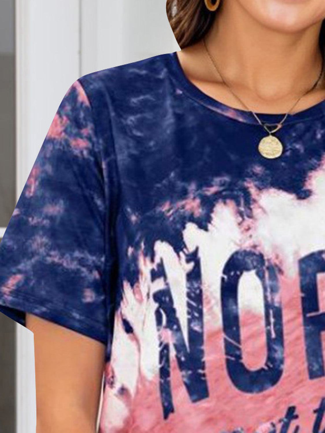 NOPE NOT TODAY Ladies T-Shirt - Premium Ladies T-Shirt -  Follower Of Faith Apparel ladies Short sleeve, ladies Short Sleeve t shirt, ladies Short Sleeve tee, new arrival, new arrivals, Nope not today t shirt, Sale, Ship From Overseas, T@D, Tie dye ladies, Tie dye nope not today tee, Tie dye tee, womens apparel, Womens short sleeve t shirt, Womens t shirt Shop our Christian T-Shirts & Apparel